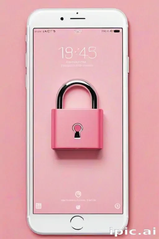 pink lock screen