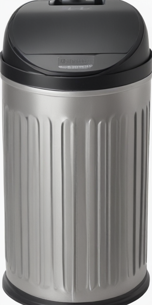 Stylish and Functional Stainless Steel Trash Can for Modern Home Use