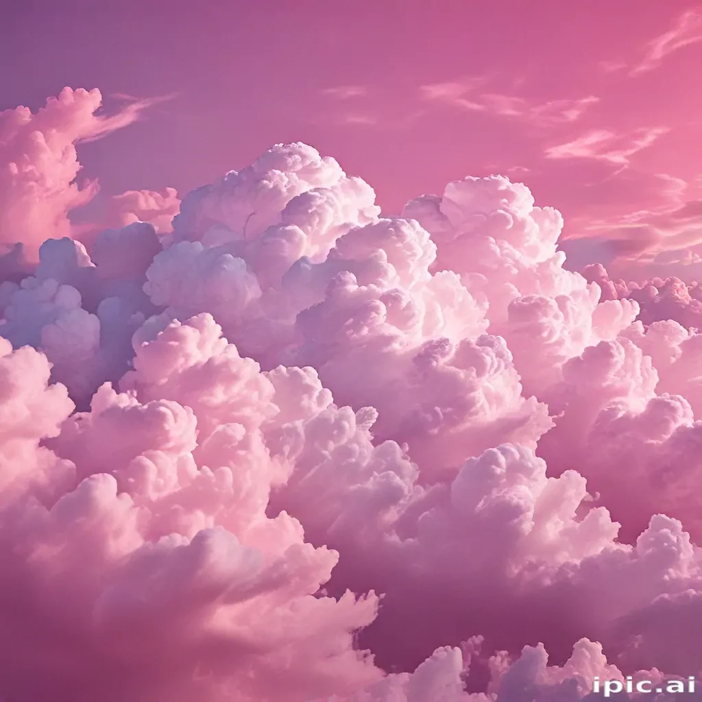 pink clouds wallpaper