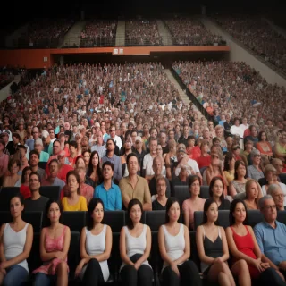 background audience