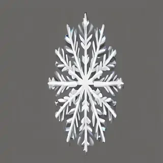 snowflake clipart free