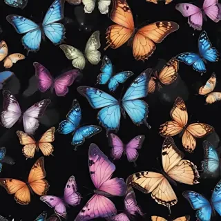 butterfly background aesthetic