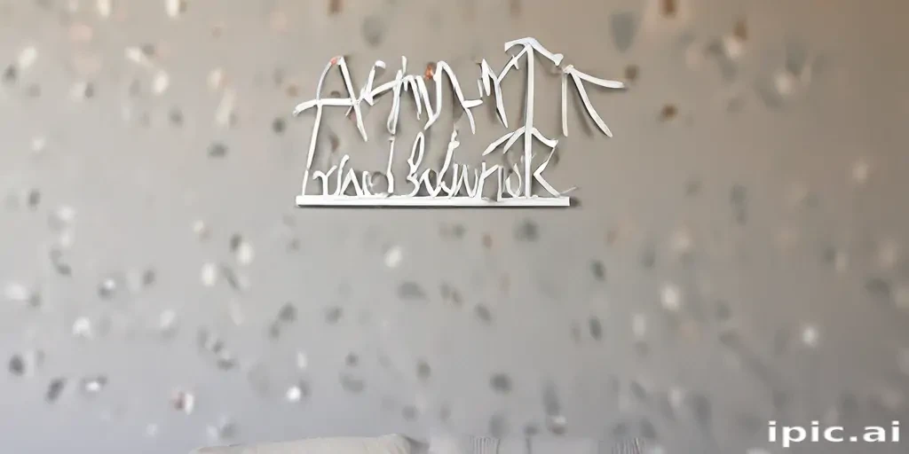 wall art mock up