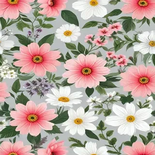 flowers clear background
