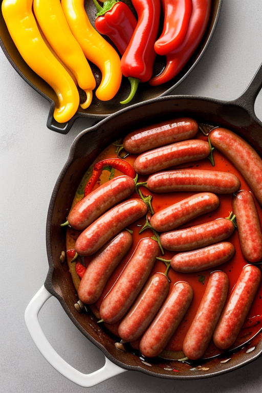 what to serve with sausage and peppers