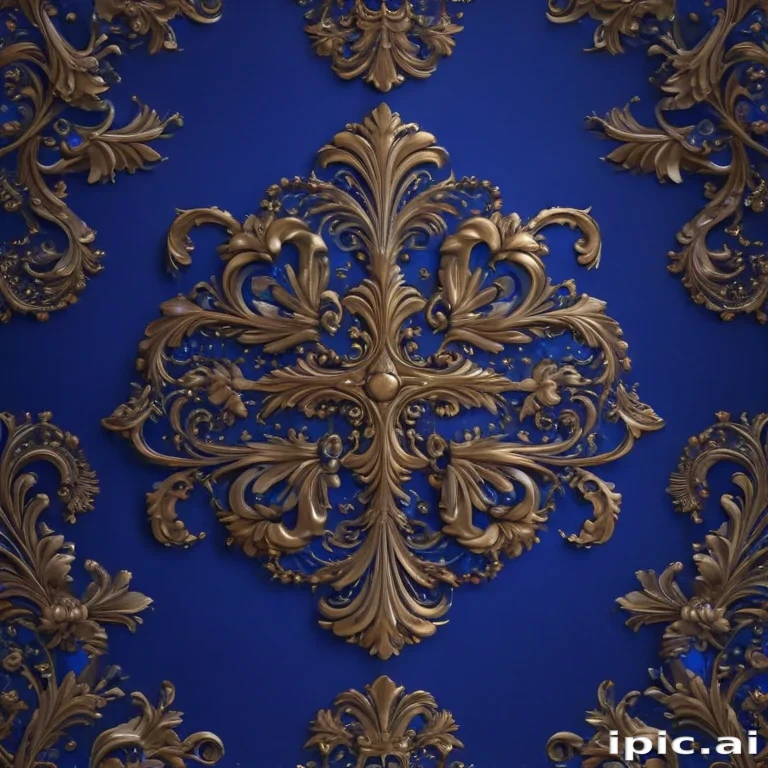 royal blue background aesthetic