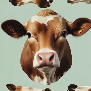 aesthetic cow print wallpaper