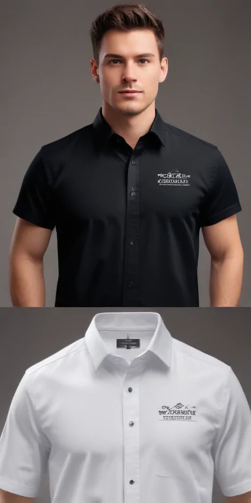black mockup shirt