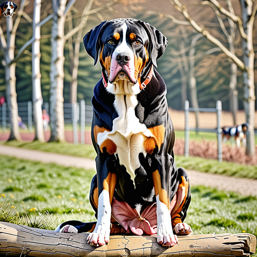 greater swiss mountain dog