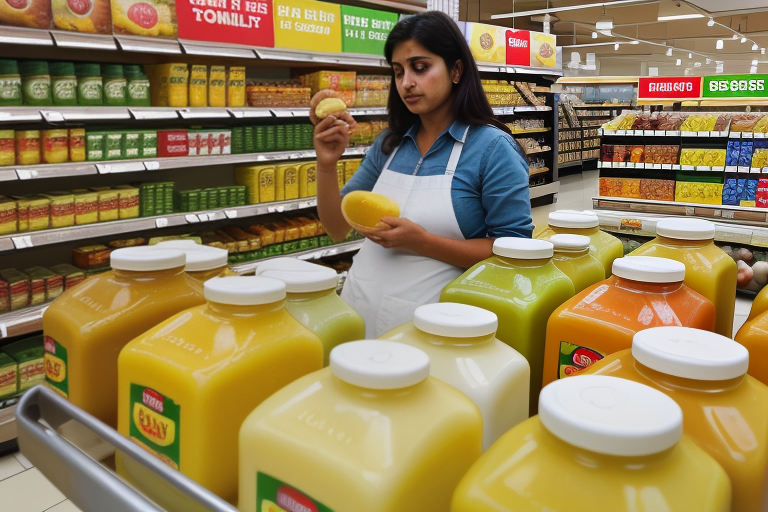 where is ghee in grocery store