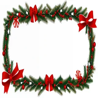 frame clipart christmas
