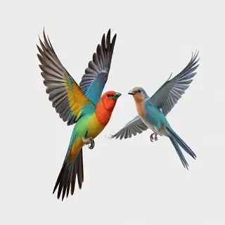 birds transparent background