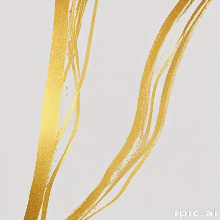 golden line png