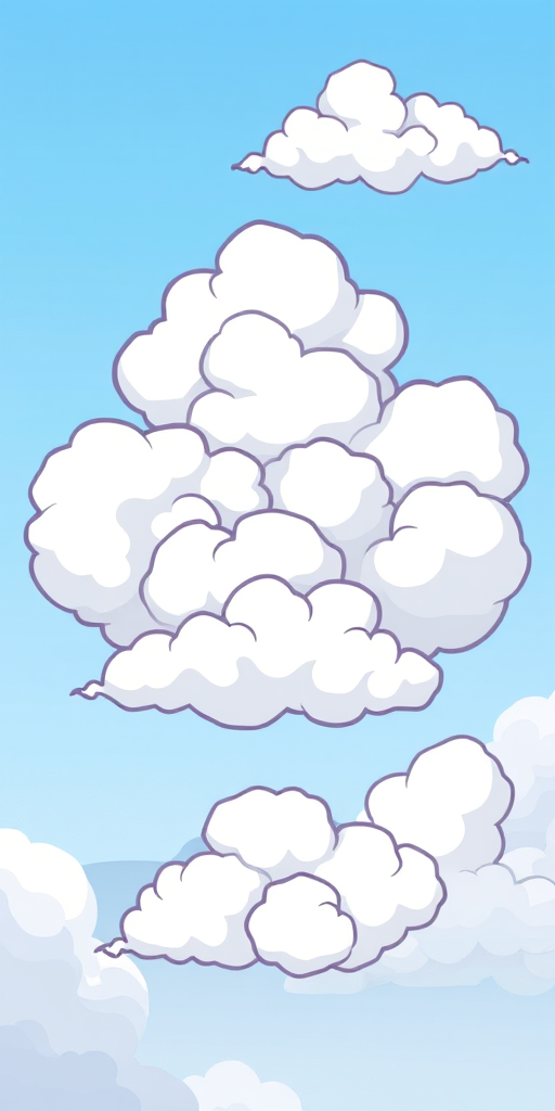 cartoon clouds png