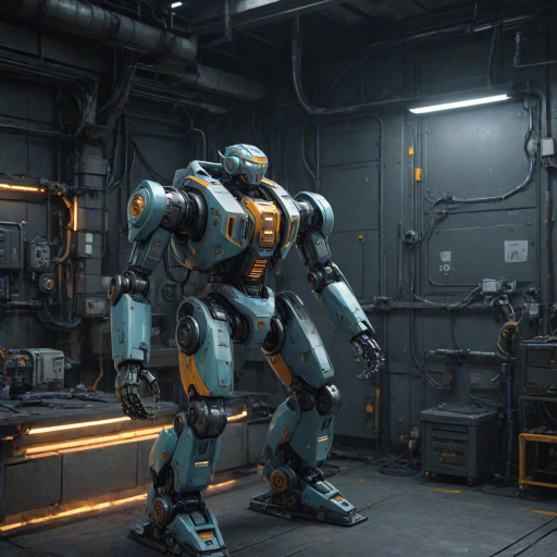 background for robot