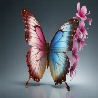 butterflies transparent background