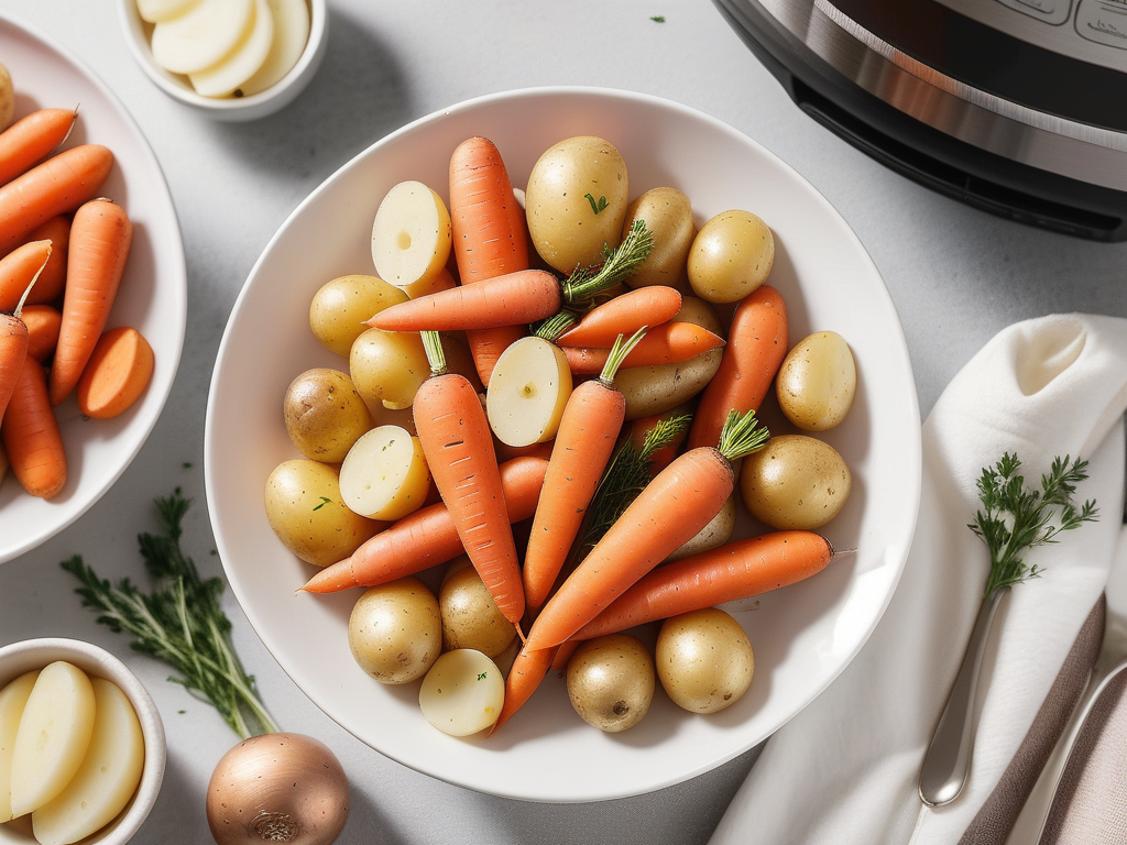 instant pot carrots and potatoes
