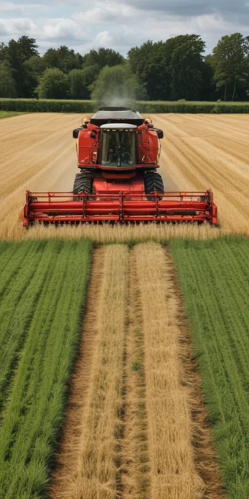 combine harvester