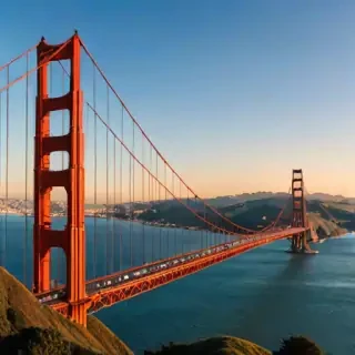 clipart golden gate bridge