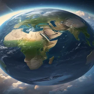 animated pic of earth