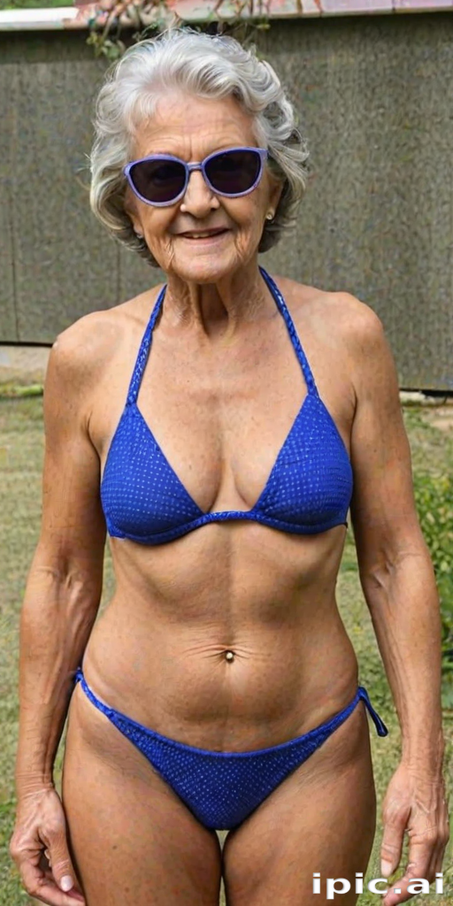 granny micro bikini