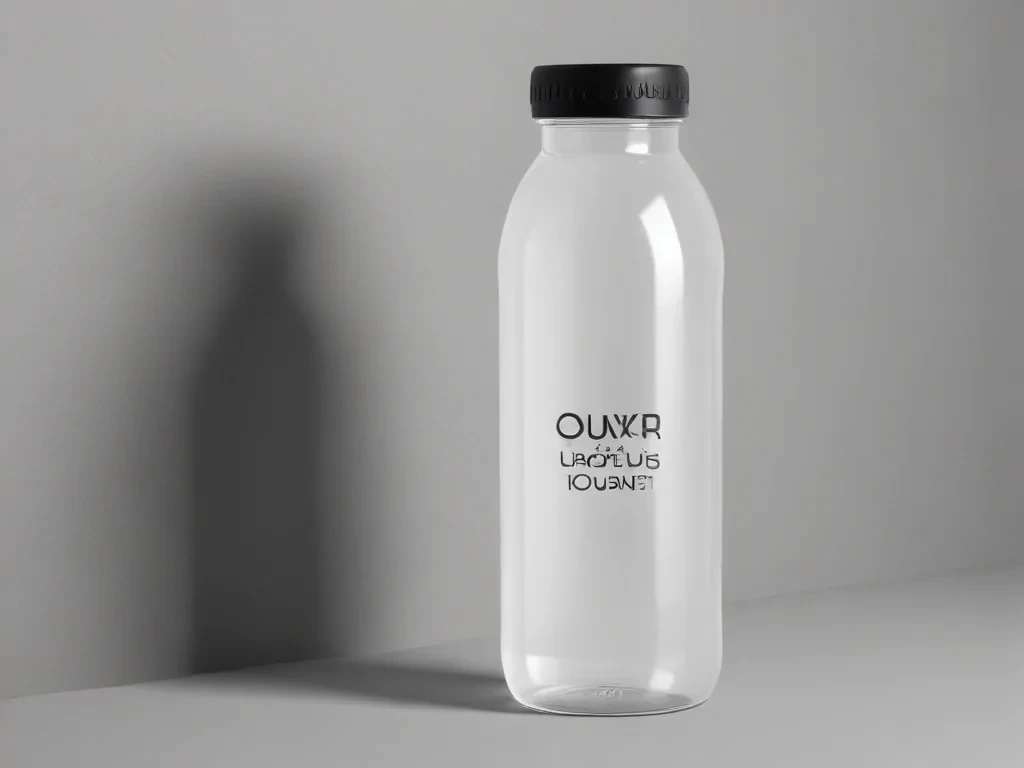water bottle mockup