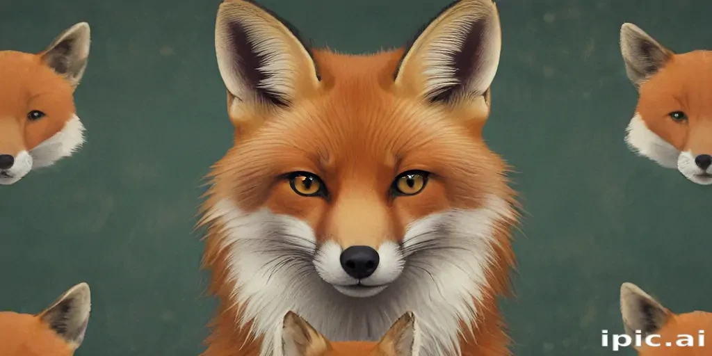 background fox