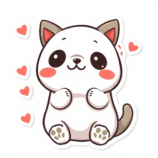 transparent cute stickers