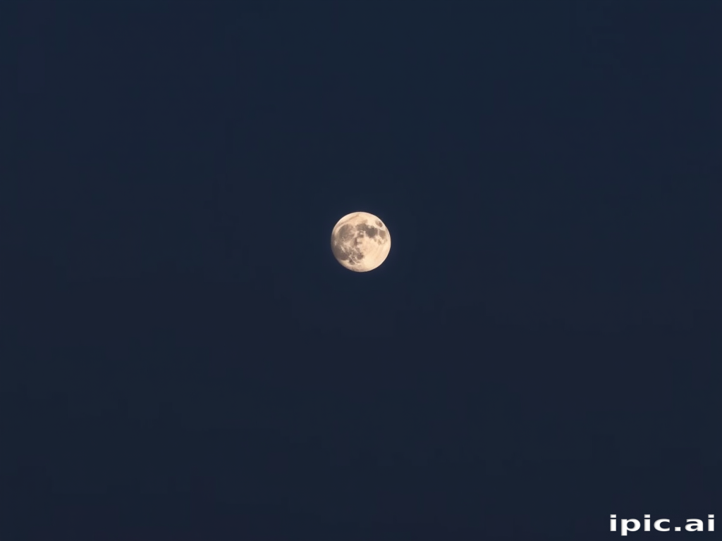 transparent moon