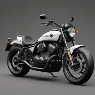 motorcycle clipart black and white