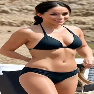 meghan markle in bikini