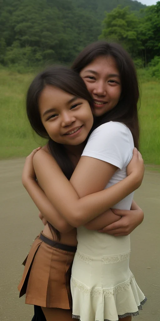 hugging png