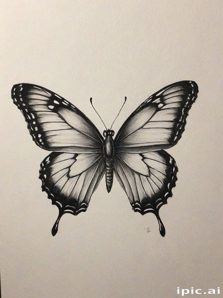 buterfly drawings