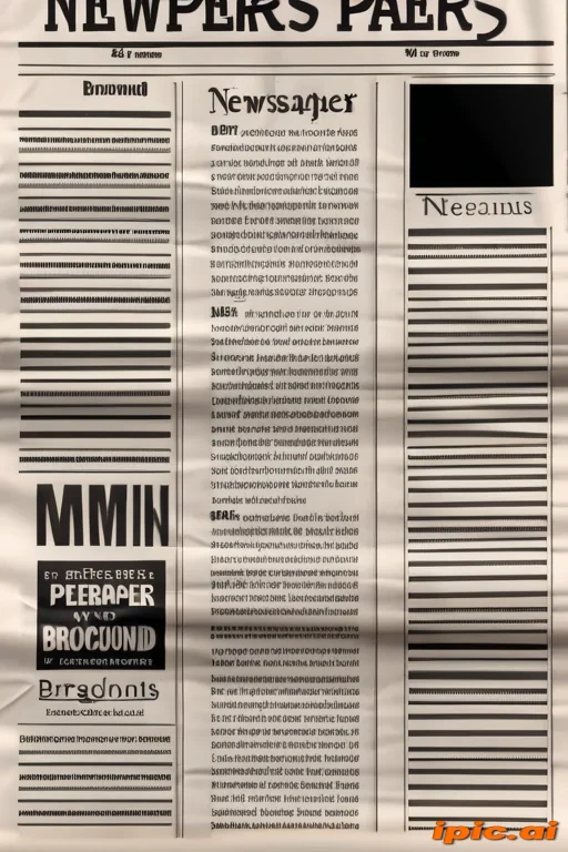 newspaper paper background