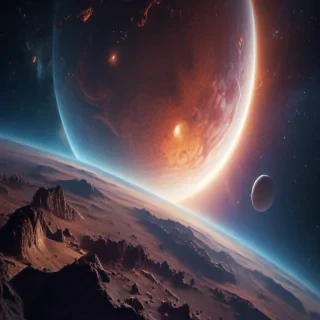 iphone space wallpaper