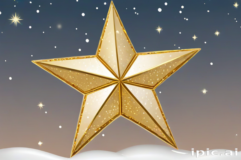 christmas star clipart