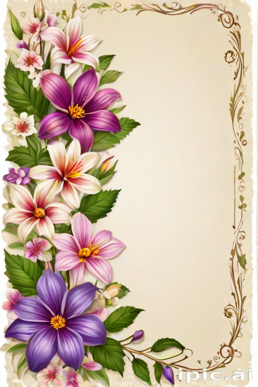 border flower png