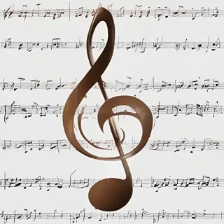 music note transparent background