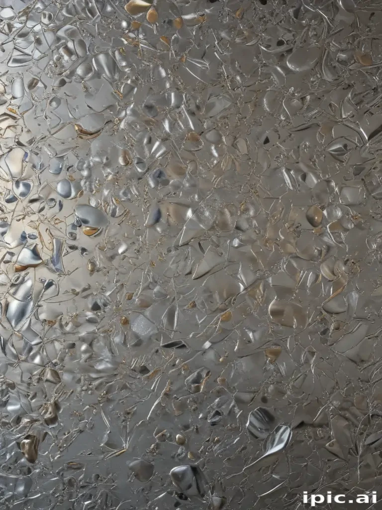Alt Texture Intricate Textures of Glass Fragments with Light Reflections and Shadows