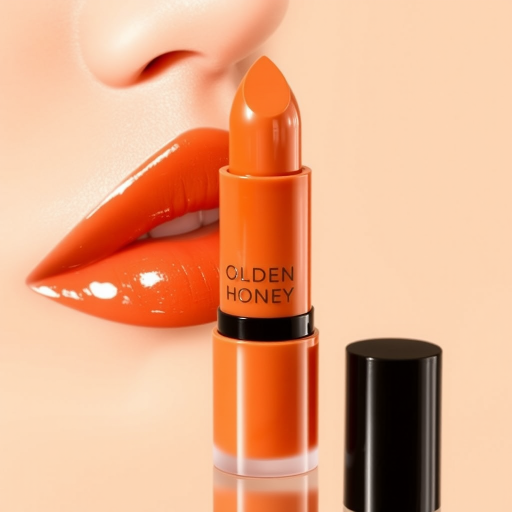 Golden Honey Drizzle features a warm amber base with a high-shine finish, giving lips a luscious and moisturized appearance for everyday wear.
