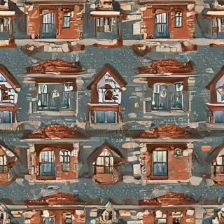 background of a house