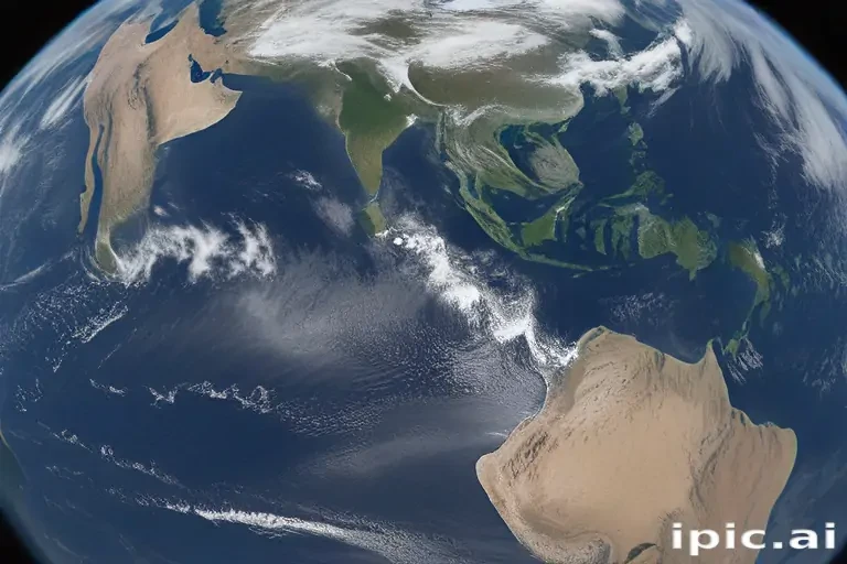 earth from space