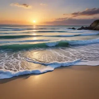 beach iphone