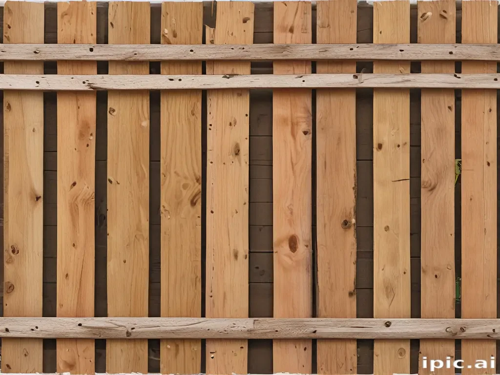 wood fence png
