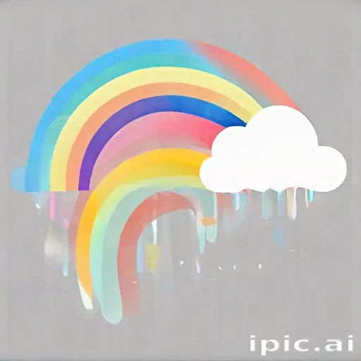 transparent background rainbow clipart