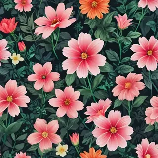 flower screen background