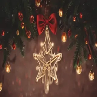 aesthetic christmas background