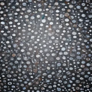 polka dots transparent