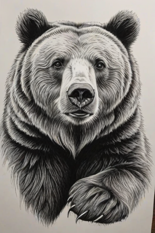bear drawing images
