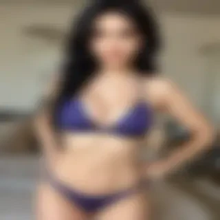 sssniperwolf in a bikini